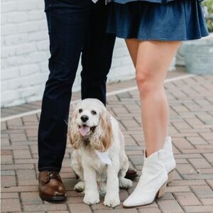 Blue by Betsy Johnson Pearl Western Bootie